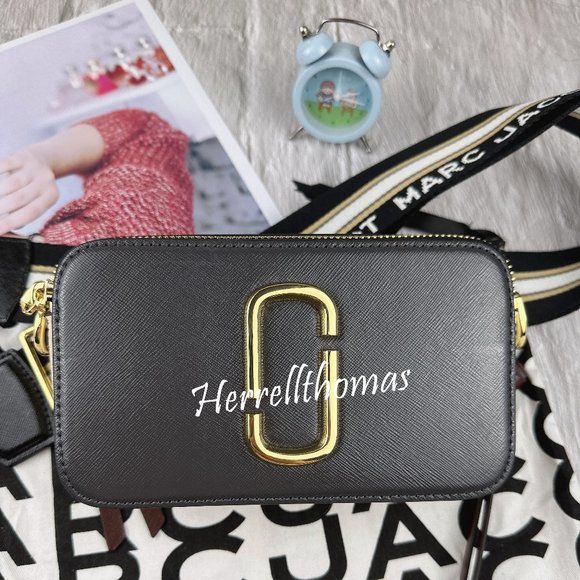 Marc Jacobs The Mixed Media Snapshot Crossbody Bag - Picture 8 of 12